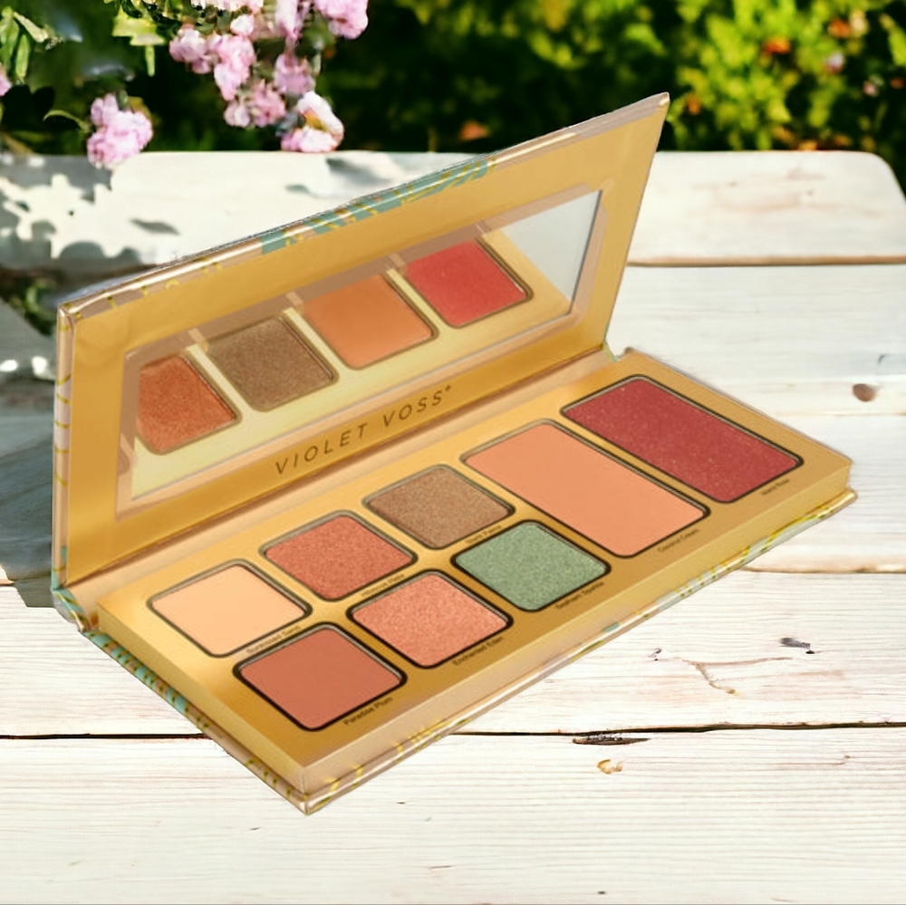 VIOLET VOSS Pretty in Paradise All in One Face & Eye Shadow Palette